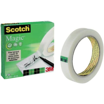 Nastro adesivo Scotch® Magic™ 810 19 mm x 66 m trasparente opaco 810-1966