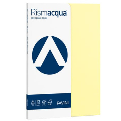 Carta colorata Favini Rismacqua Colori tenui