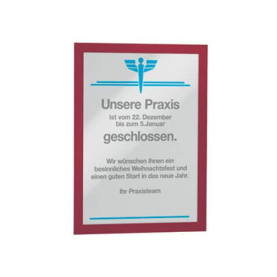 Cornici con pannello magnetico DURAFRAME® A4