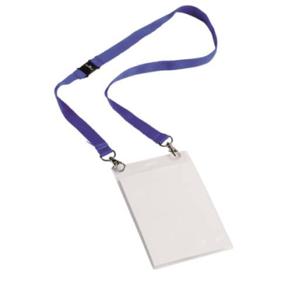 Portanomi con cordino