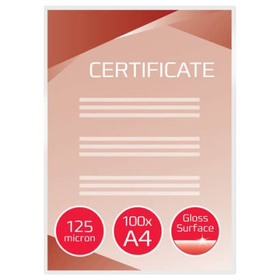 Pouches per plastificazione GBC 2x125 g/m²