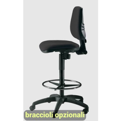 Sgabello tecnico Esos  EOE1 rivestimento Eco