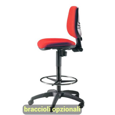 Sgabello tecnico Esos  EOE1 rivestimento Eco