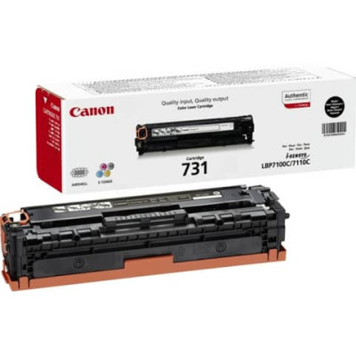 Toner 731 Canon nero  6272B002