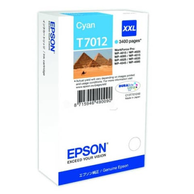 Cartuccia inkjet altissima resa ink pigmentato T701 Epson ciano