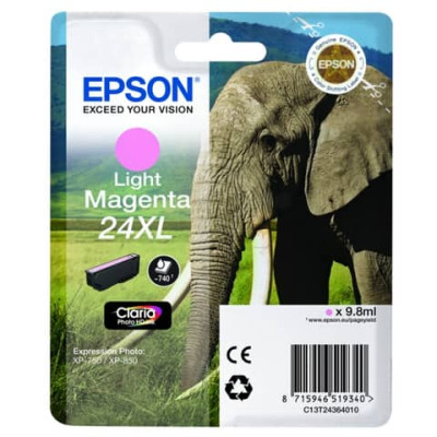 Cartuccia inkjet alta capacità Elefante 24XL Epson