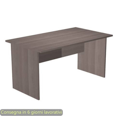 Scrivania con fianchi melaminico Presto - 140x80x72 cm