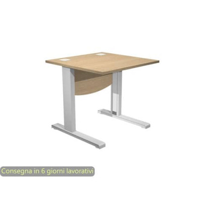 Scrivania Flex fianchi a L - 80x80x73 cm