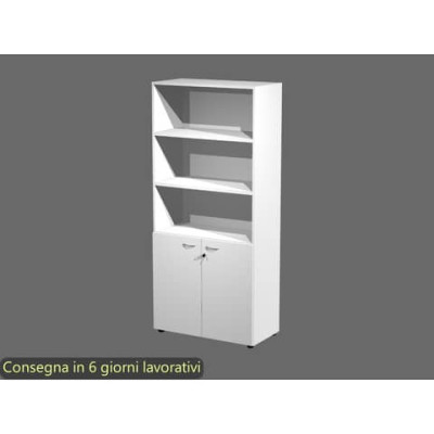Armadio alto con ante basse con serratura 2898
