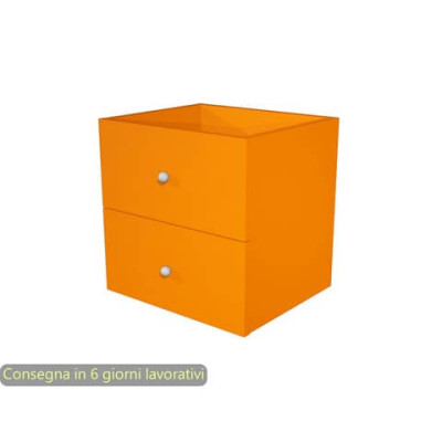 Libreria componibile Maxicolor - Set 2 cassetti