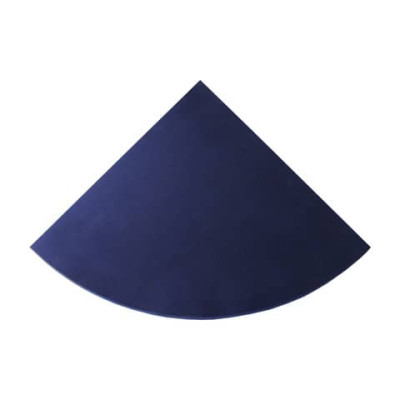 Raccordo 90° Frensy Venice 80x80 cm laccato nero UVEA90