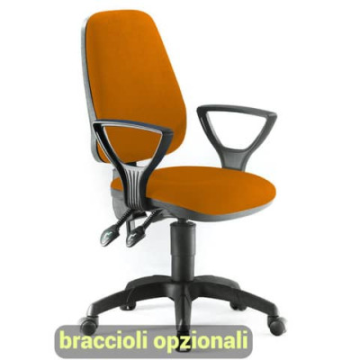 Sedia operativa girevole Unisit Leda LDAY Eco