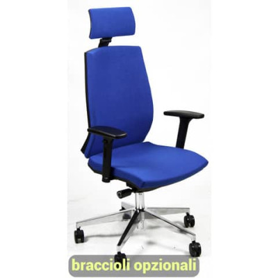 Sedia operativa Larissa LR1SB rivestimento Eco