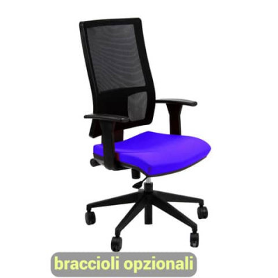 Sedia operativa Nereide NDA rivestimento ignifugo